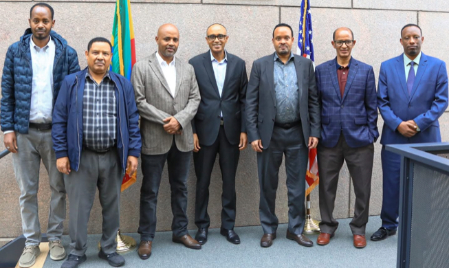 High-Level Ethiopian Delegation Led by Finance Minister Ahmed Shide Arrives in Washington, D.C. for World Bank and IMF Annual Meetings
